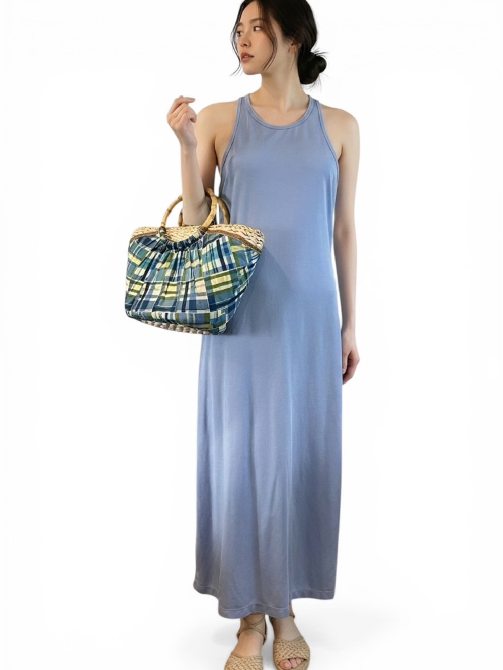 Club Monaco Modal Blend Maxi Tank Dress Sz Small